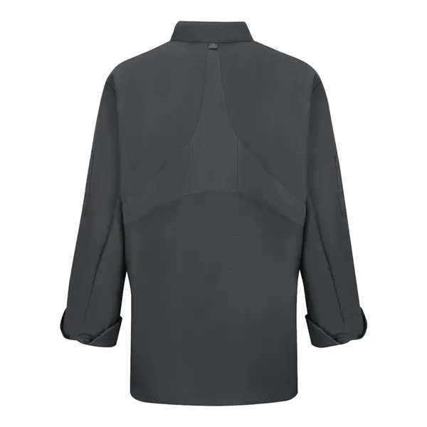 Chef Designs Women's Mimix™ Chef Coat with OilBlok - Chef Designs Women's Mimix™ Chef Coat with OilBlok - Image 4 of 10