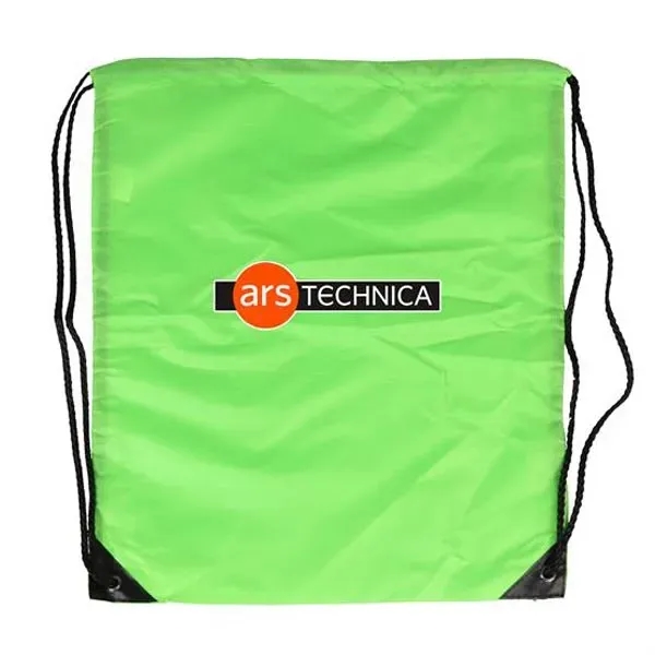 Jumbo Polyester Drawstring Bag - Jumbo Polyester Drawstring Bag - Image 12 of 17