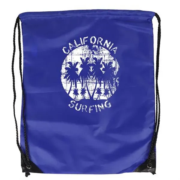 Polyester Drawstring Bag - Polyester Drawstring Bag - Image 3 of 10