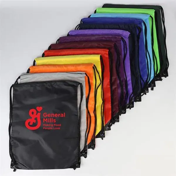 Polyester Drawstring Bag - Polyester Drawstring Bag - Image 0 of 10