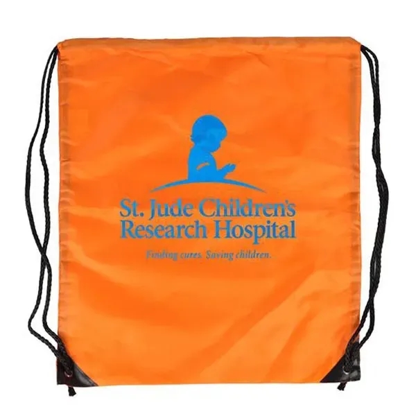 Jumbo Polyester Drawstring Bag - Jumbo Polyester Drawstring Bag - Image 5 of 17