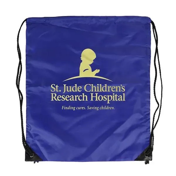 Jumbo Polyester Drawstring Bag - Jumbo Polyester Drawstring Bag - Image 4 of 17