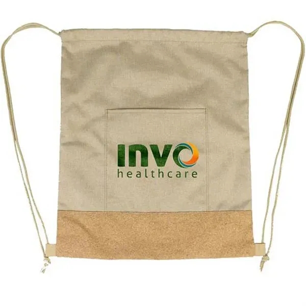 Cork Drawstring Bag - Cork Drawstring Bag - Image 5 of 5