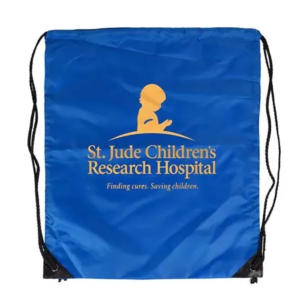 Jumbo Polyester Drawstring Bag - Jumbo Polyester Drawstring Bag - Image 8 of 17