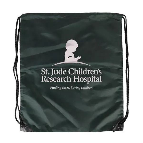 Jumbo Polyester Drawstring Bag - Jumbo Polyester Drawstring Bag - Image 1 of 17