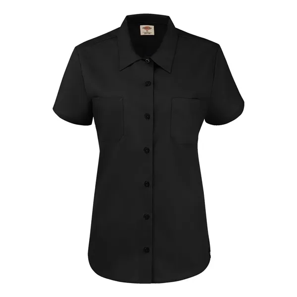 Dickies Women's Industrial Short Sleeve Work Shirt - Dickies Women's Industrial Short Sleeve Work Shirt - Image 4 of 7