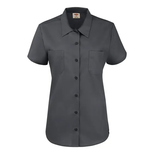 Dickies Women's Industrial Short Sleeve Work Shirt - Dickies Women's Industrial Short Sleeve Work Shirt - Image 0 of 7