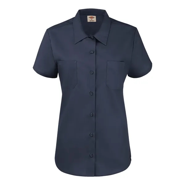 Dickies Women's Industrial Short Sleeve Work Shirt - Dickies Women's Industrial Short Sleeve Work Shirt - Image 1 of 7