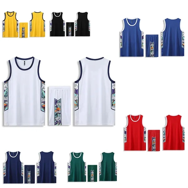 Personalized Basketball Uniform Set - Personalized Basketball Uniform Set - Image 2 of 2