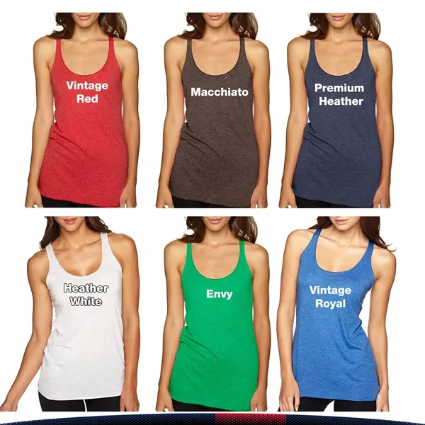 Next Level® Ladies' Racerback Tank Tops - Next Level® Ladies' Racerback Tank Tops - Image 3 of 4