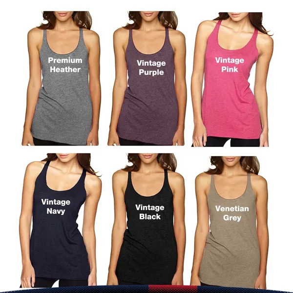 Next Level® Ladies' Racerback Tank Tops - Next Level® Ladies' Racerback Tank Tops - Image 4 of 4