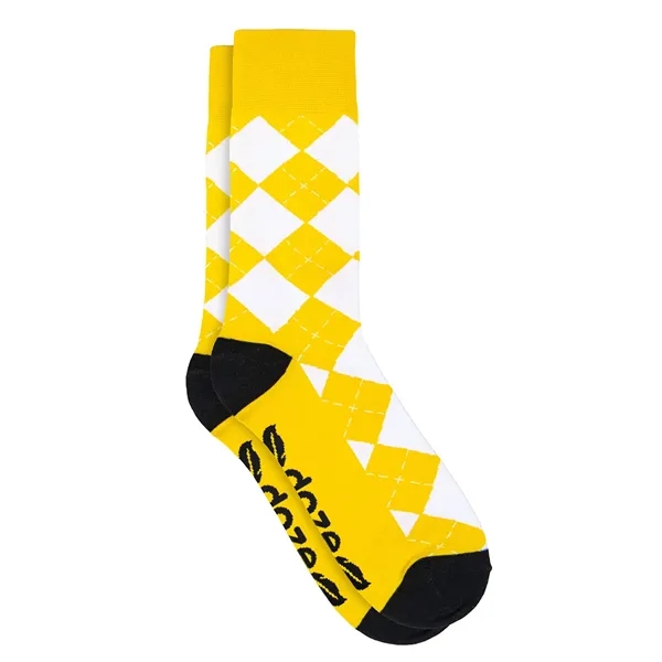 Logo Argyle Simpler Socks - Logo Argyle Simpler Socks - Image 4 of 17