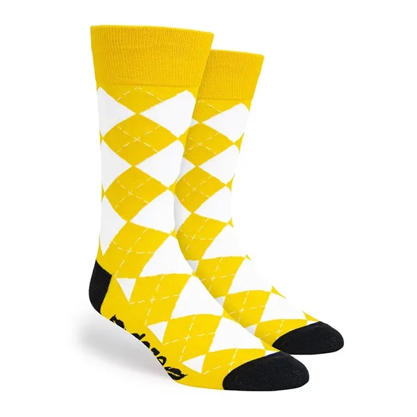 Logo Argyle Simpler Socks - Logo Argyle Simpler Socks - Image 5 of 17