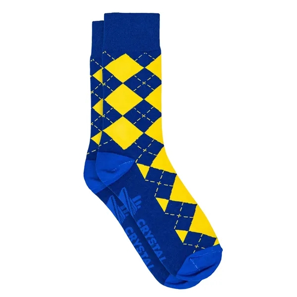 Logo Argyle Simpler Socks - Logo Argyle Simpler Socks - Image 8 of 17
