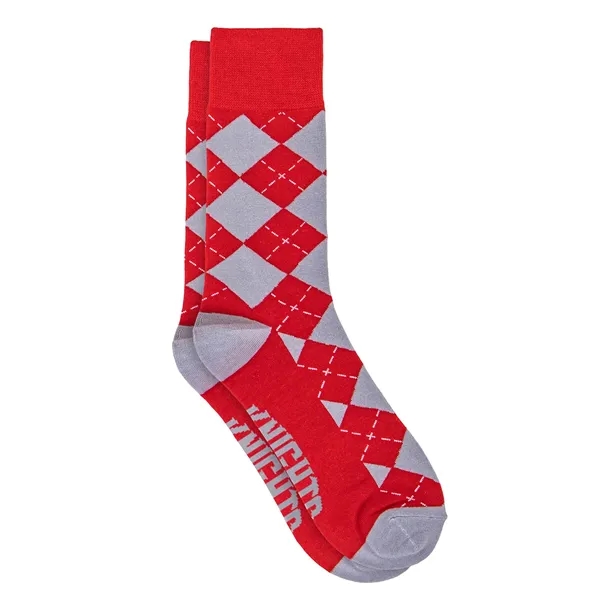 Logo Argyle Simpler Socks - Logo Argyle Simpler Socks - Image 10 of 17