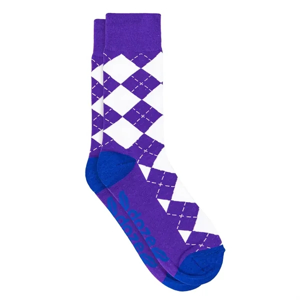 Logo Argyle Simpler Socks - Logo Argyle Simpler Socks - Image 14 of 17