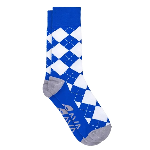 Logo Argyle Simpler Socks - Logo Argyle Simpler Socks - Image 16 of 17