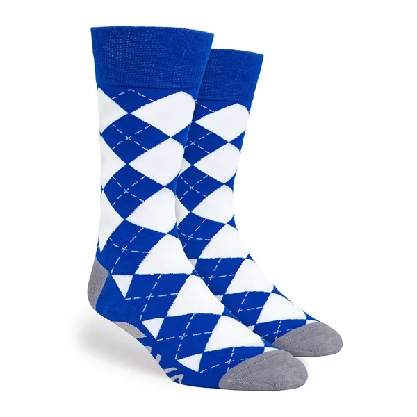 Logo Argyle Simpler Socks - Logo Argyle Simpler Socks - Image 17 of 17