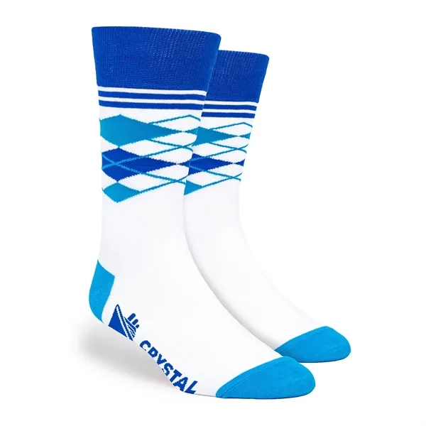 Half Argyle Simpler Socks - Half Argyle Simpler Socks - Image 1 of 17