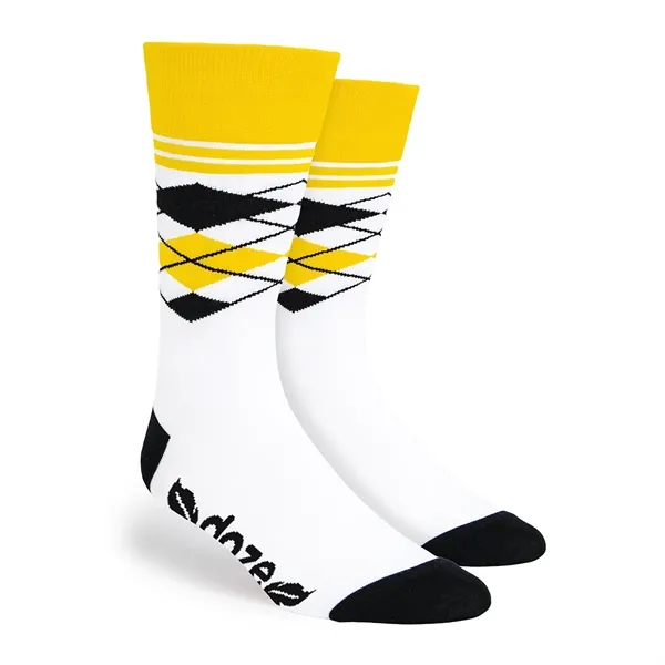 Half Argyle Simpler Socks - Half Argyle Simpler Socks - Image 5 of 17
