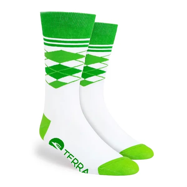 Half Argyle Simpler Socks - Half Argyle Simpler Socks - Image 7 of 17