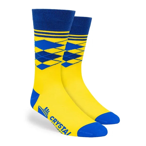 Half Argyle Simpler Socks - Half Argyle Simpler Socks - Image 9 of 17