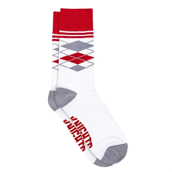 Half Argyle Simpler Socks - Half Argyle Simpler Socks - Image 10 of 17