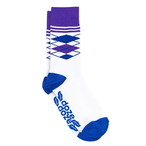 Half Argyle Simpler Socks - Half Argyle Simpler Socks - Image 14 of 17