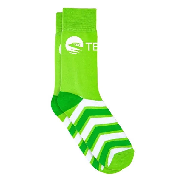 Half Chevron Simpler Socks - Half Chevron Simpler Socks - Image 6 of 17