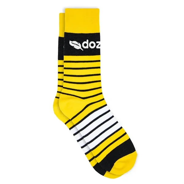 Two Color Stripes Simpler Socks - Two Color Stripes Simpler Socks - Image 4 of 17