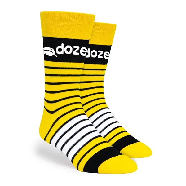 Two Color Stripes Simpler Socks - Two Color Stripes Simpler Socks - Image 5 of 17