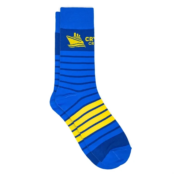 Two Color Stripes Simpler Socks - Two Color Stripes Simpler Socks - Image 8 of 17