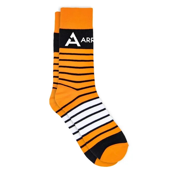 Two Color Stripes Simpler Socks - Two Color Stripes Simpler Socks - Image 12 of 17