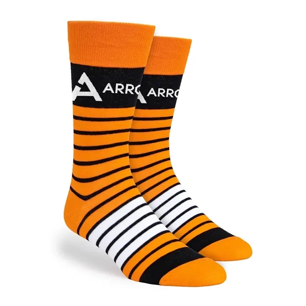Two Color Stripes Simpler Socks - Two Color Stripes Simpler Socks - Image 13 of 17