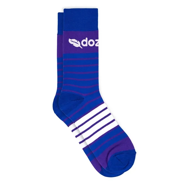 Two Color Stripes Simpler Socks - Two Color Stripes Simpler Socks - Image 14 of 17