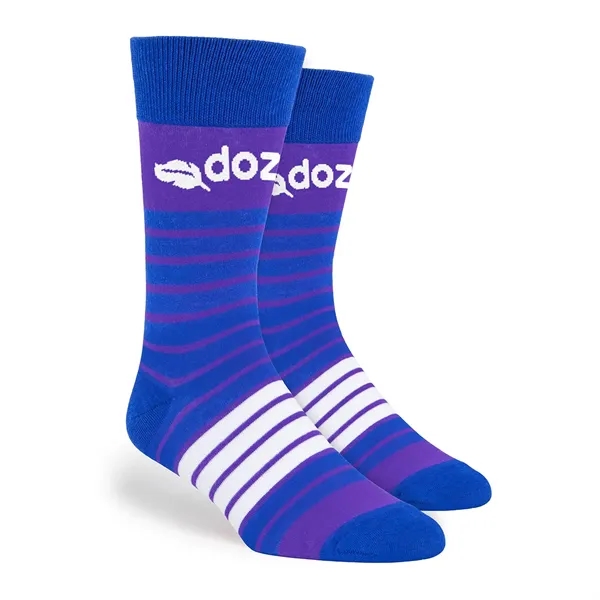 Two Color Stripes Simpler Socks - Two Color Stripes Simpler Socks - Image 15 of 17
