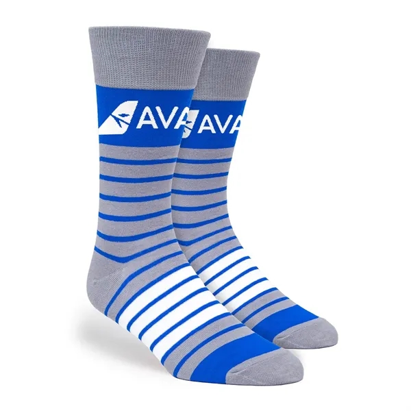Two Color Stripes Simpler Socks - Two Color Stripes Simpler Socks - Image 17 of 17