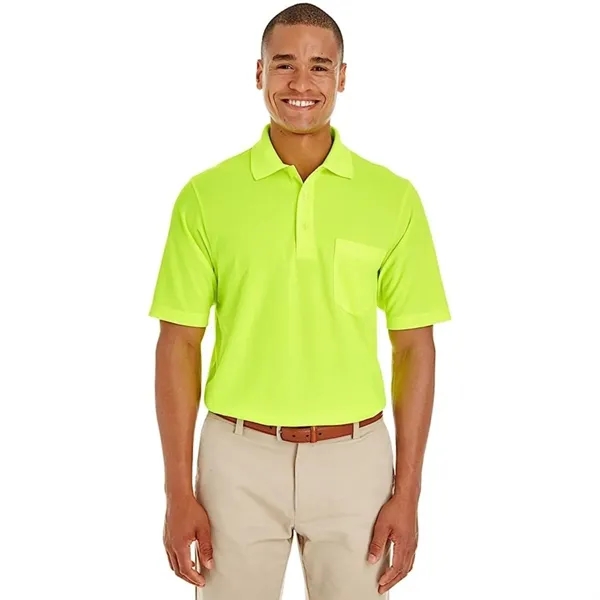 Hi Viz Non-ANSI Safety Workwear Polo W/ Pocket - Hi Viz Non-ANSI Safety Workwear Polo W/ Pocket - Image 3 of 5