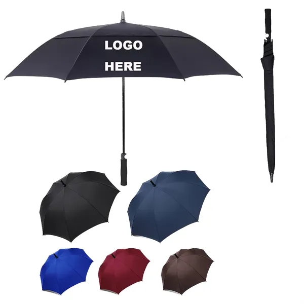 Custom 55'' Automatic Golf Umbrella - Custom 55'' Automatic Golf Umbrella - Image 0 of 2