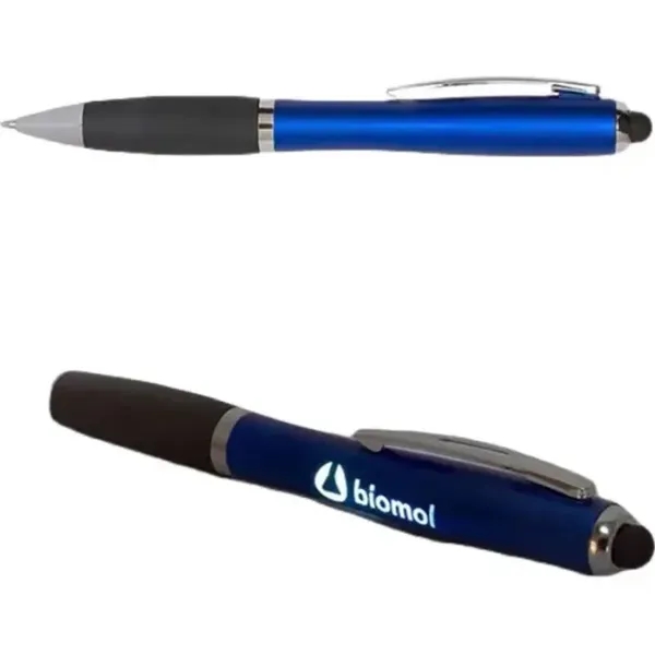 Holiday Gifts Light Up Stylus Ballpoint Pen - Holiday Gifts Light Up Stylus Ballpoint Pen - Image 3 of 4
