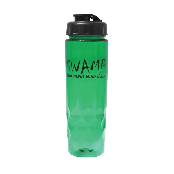 24 oz. Poly-Saver PET Bottle with Flip Top Cap - 24 oz. Poly-Saver PET Bottle with Flip Top Cap - Image 3 of 8