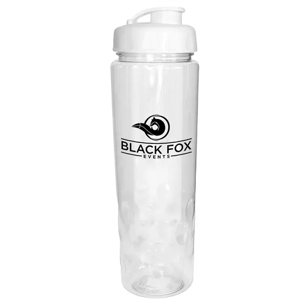 24 oz. Poly-Saver PET Bottle with Flip Top Cap - 24 oz. Poly-Saver PET Bottle with Flip Top Cap - Image 7 of 8