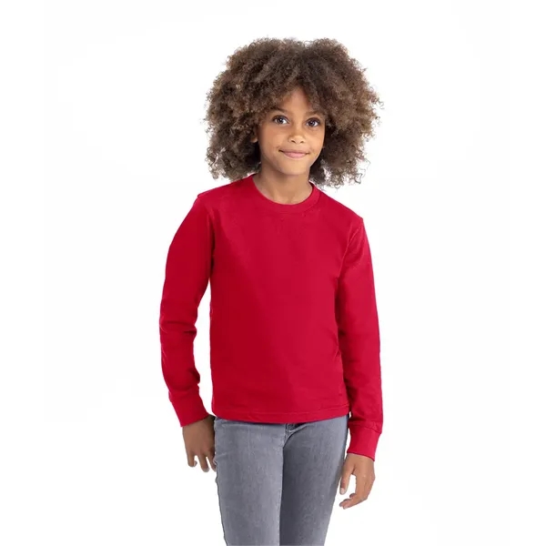 Youth Cotton Long Sleeve Tee