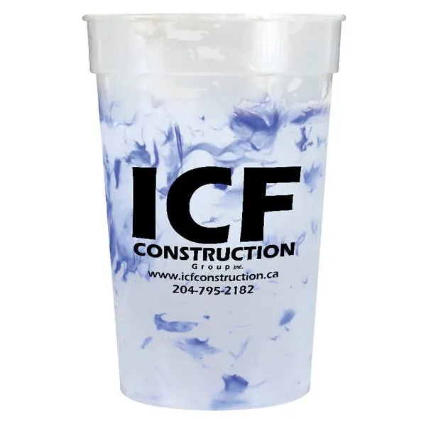 Mood™ 17 oz. Confetti Stadium Cup - Mood™ 17 oz. Confetti Stadium Cup - Image 3 of 12