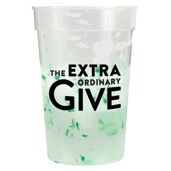 Mood™ 17 oz. Confetti Stadium Cup - Mood™ 17 oz. Confetti Stadium Cup - Image 4 of 12