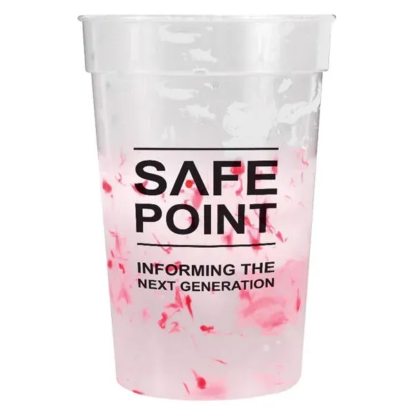 Mood™ 17 oz. Confetti Stadium Cup - Mood™ 17 oz. Confetti Stadium Cup - Image 6 of 12