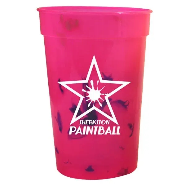Mood™ 17 oz. Confetti Stadium Cup - Mood™ 17 oz. Confetti Stadium Cup - Image 10 of 12