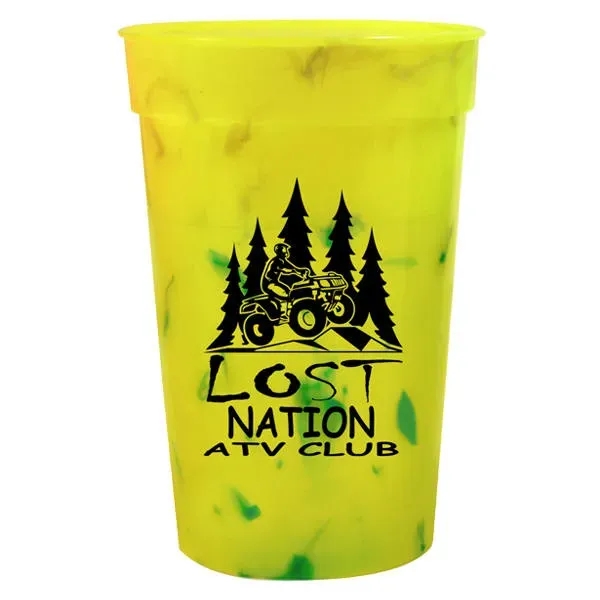 Mood™ 17 oz. Confetti Stadium Cup - Mood™ 17 oz. Confetti Stadium Cup - Image 11 of 12