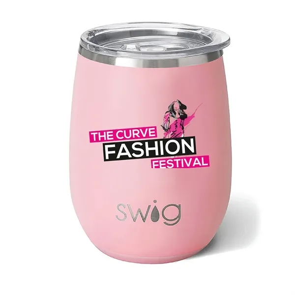 Swig® 14 oz. Matte Stemless Wine Cup, Full Color Digital - Swig® 14 oz. Matte Stemless Wine Cup, Full Color Digital - Image 3 of 15