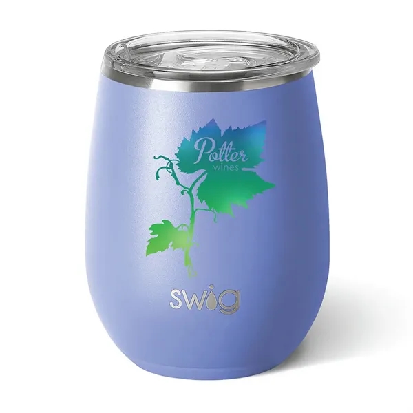Swig® 14 oz. Matte Stemless Wine Cup, Full Color Digital - Swig® 14 oz. Matte Stemless Wine Cup, Full Color Digital - Image 7 of 15